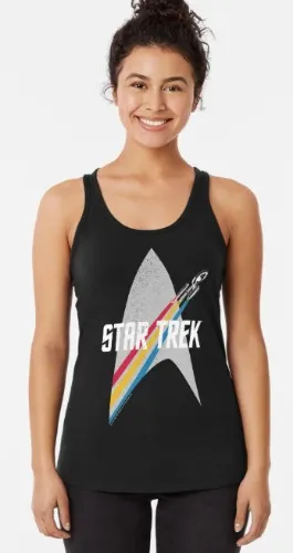 Star Trek TOS Retro Striped Logo Tank
