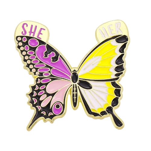 Pronoun Butterfly She/Her
