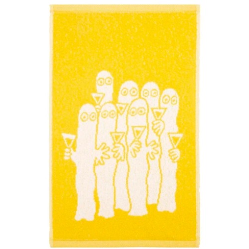Hattifatteners Yellow Hand Towel