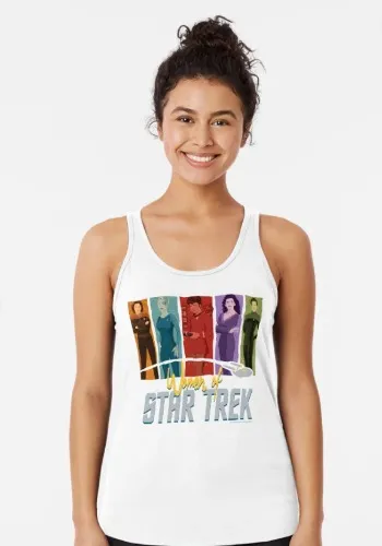 The Women Of Star Trek Racerback Tank 