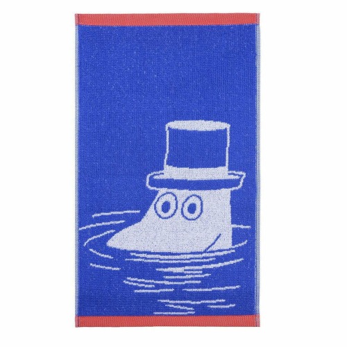 Moominpappa hand towel blue <3