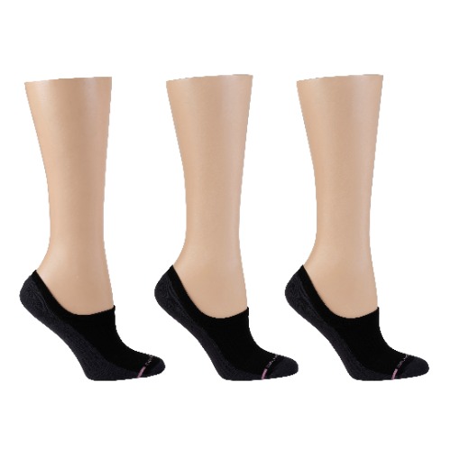 Solid | Liner Compression Socks For Women - Black