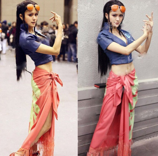 Nico robin cosplay!!