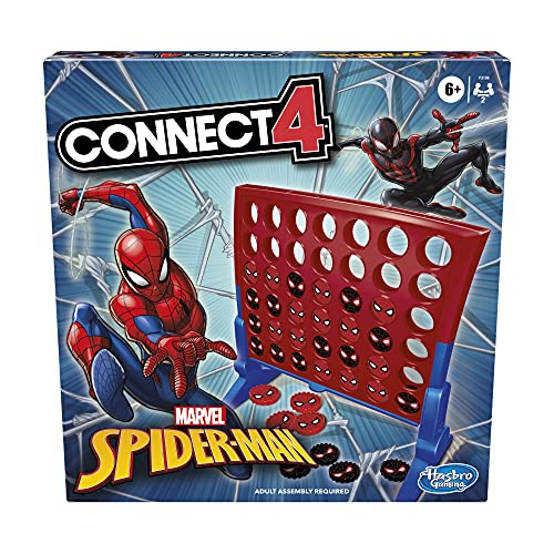 Hasbro Gaming Connect 4: Marvel Spider-Man Edition, Strategy Game for 2 Players, Ages 6 and Up (Amazon Exclusive) - Strategy Game