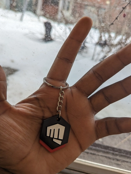 RIOT gun buddy keychain - Made from metal