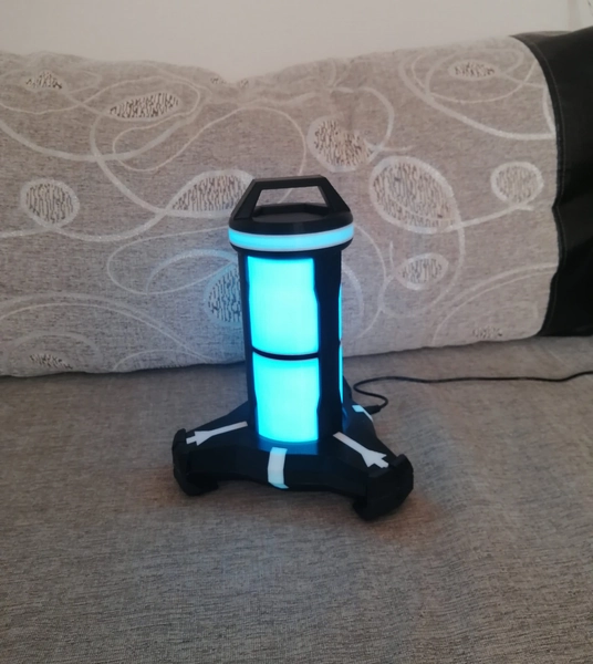 Gaming Night Light, 3d Printed, Night Light, Spike Bomb, RGB Night Light