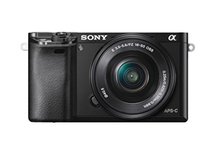 Sony Alpha a6000 Mirrorless Digital Camera with 16-50mm Power Zoom Lens (Renewed)
