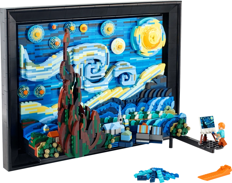 LEGO Starry Night - Vincent van Gogh