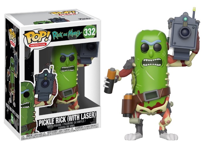 FUNKO POP! ANIMATION: Rick & Morty - Pickle Rick with Laser