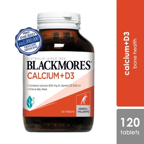 Blackmores Calcium + D3 120s - Helps with Maintain Healthy Bones and Muscles