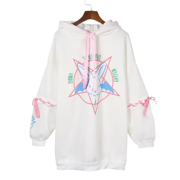 Pentagram Rabbit Sweatshirt (2 Colors Available)