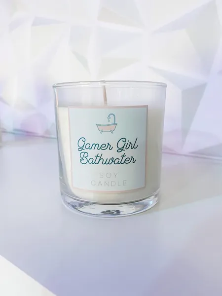 Gamer Girl Bathwater Hand Poured Soy Wax Candle in Santal 26 | Etsy