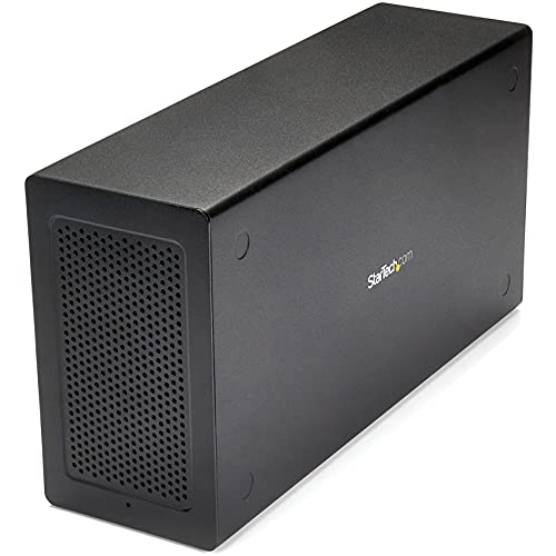StarTech.com Thunderbolt 3 PCIe Expansion Chassis, External Enclosure With One PCI Express Slot, PCIe Box for Laptops / Desktops / All-In-Ones, 5K/4K Output Via TB3/DP, TAA Compliant (TB31PCIEX16) - Chassis Only