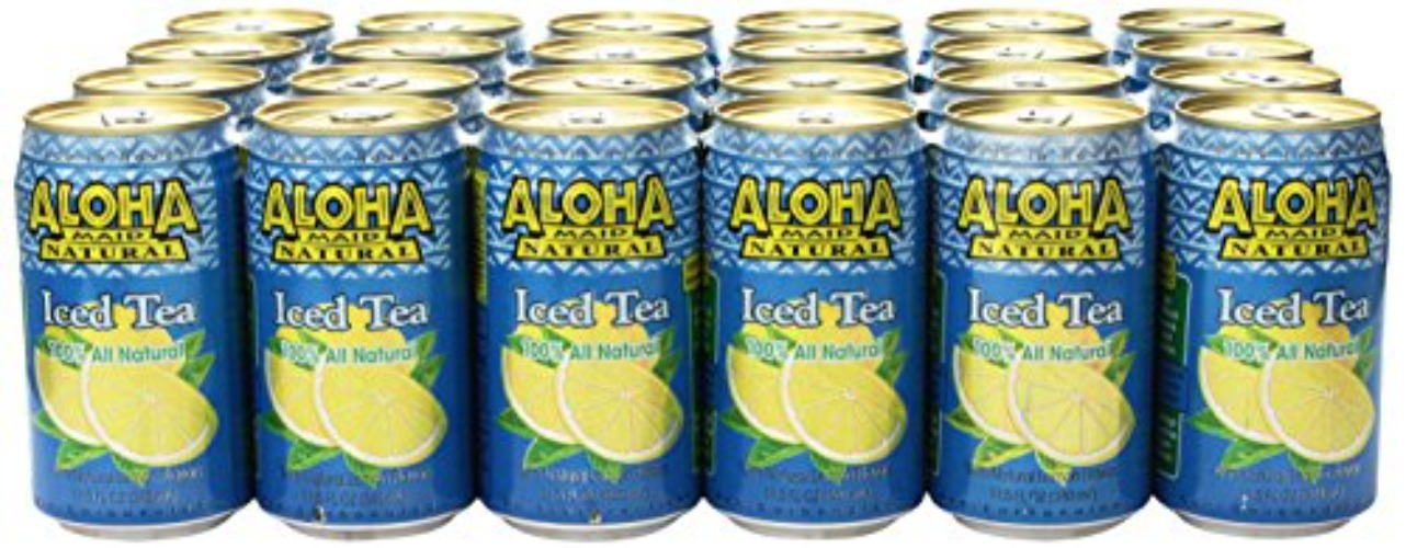 Aloha Maid Natural Drink, Iced Tea, 11.5 Ounce (Pack of 24) - Iced Tea