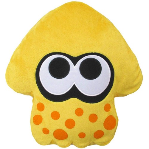 Nintendo Splatoon 2 Squid Cushion - Sun Yellow