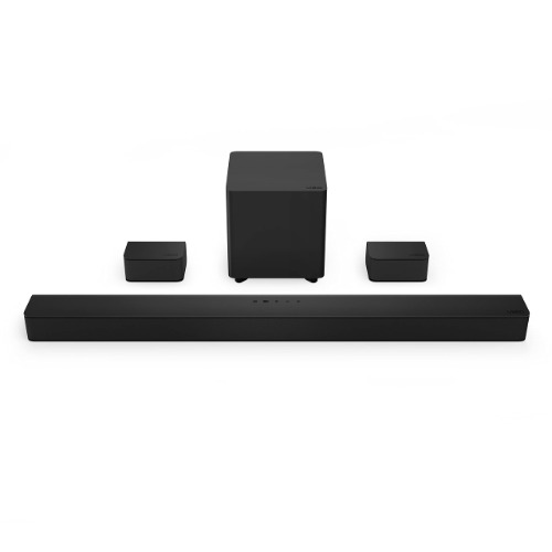 VIZIO V-Series 5.1 Home Theater Sound Bar with Dolby Audio, Bluetooth, Wireless Subwoofer, Voice Assistant Compatible, Includes Remote Control - V51x-J6 - 36-in Wireless Subwoofer 5.1