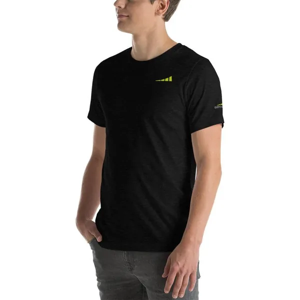 Premium Heather T-shirt by Without Limits™ Runners Essentials - XL / Black Heather