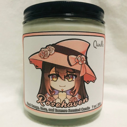 Rosehaven Candle - Normal Wick / Default (White)