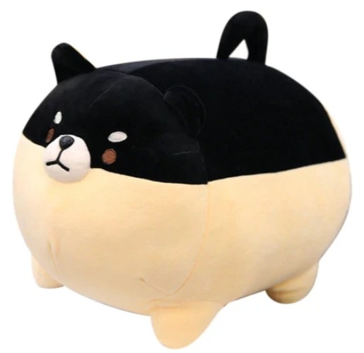 Angry Shiba Plushie (3 COLORS, 2 SIZES) - 20" / 50 cm / Triple Pack (Save More!)