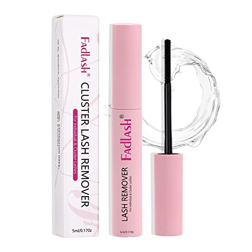 Cluster Lash Glue Remover 5 ML Lash Remover for Cluster Lashes Soothing Oil Lash Glue Remover Mascara Wand Eyelash Extension Remover Self Use at Home - Lash Glue Remover
