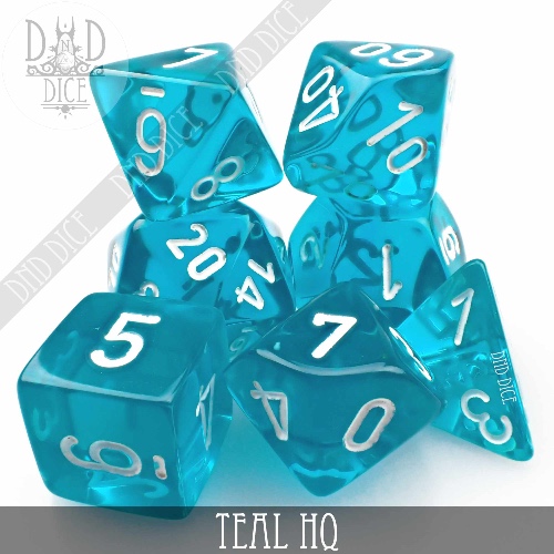 Teal HQ Build Your Own Set - D20