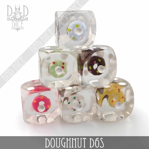Doughnut D6's (Random Color)