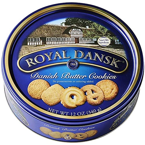 Royal Dansk Danish Cookie Selection, No Preservatives or Coloring Added, 12 Ounce - 12 Ounce (Pack of 1)