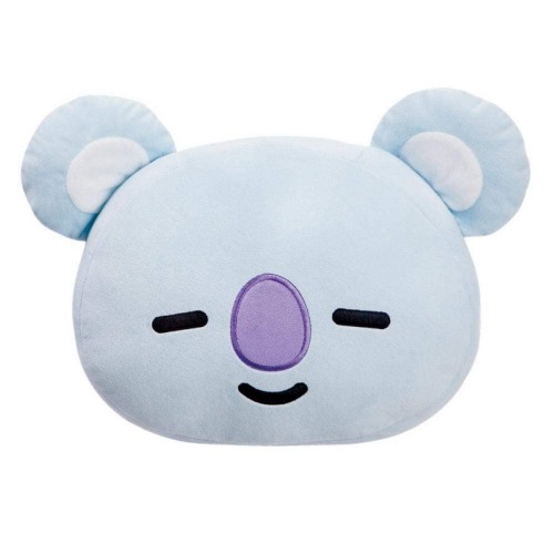 BT21 Official Merchandise, KOYA Plush Cushion, 61344, Blue