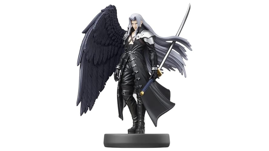 Amiibo - Sephiroth - Super Smash Bros. Series - Multicolored