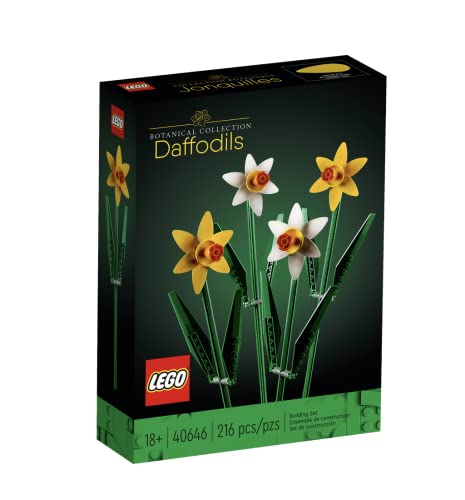 LEGO Daffodils 40646,White,Yellow