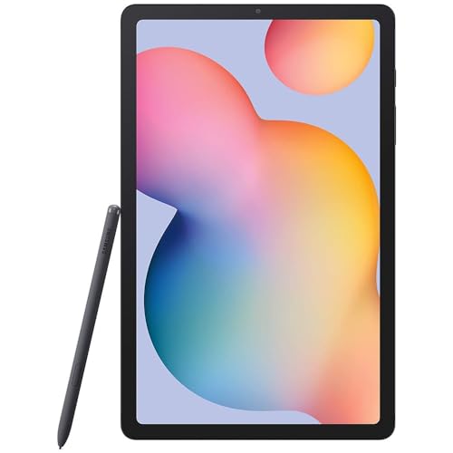 SAMSUNG Galaxy Tab S6 Lite 2022 w/S Pen (128GB, 4GB) 10.4’’, Snapdragon 720G, 7040mAh Battery, Android 12, Wi-Fi Tablet SM-P613 - US Model (w/ 256GB SD, Oxford Gray)