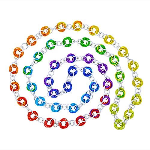 Weave Got Maille Ombre Color Wheel Chainmaille Necklace/Lanyard Kit