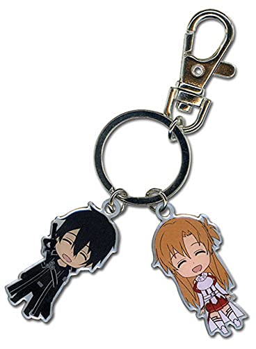 Great Eastern Entertainment Sword Art Online & Asuna Metal Keychain Silver - One Size - Silver