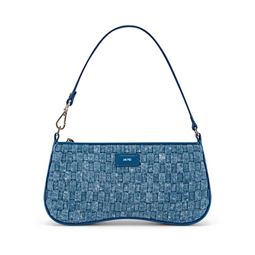 JW PEI Women's Eva Shoulder Handbag - Denim Weave