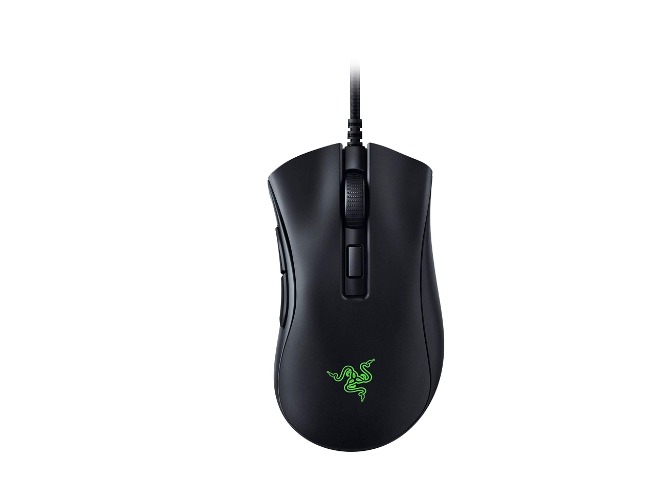 Razer DeathAdder v2 Mini Gaming Mouse: 8500K DPI Optical Sensor - 62g Lightweight Design - Chroma RGB Lighting - 6 Programmable Buttons - Anti-Slip Grip Tape Included - Classic Black - 