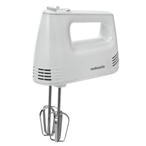 Buy Cookworks Electric Hand Mixer - White | Hand mixers | Argos