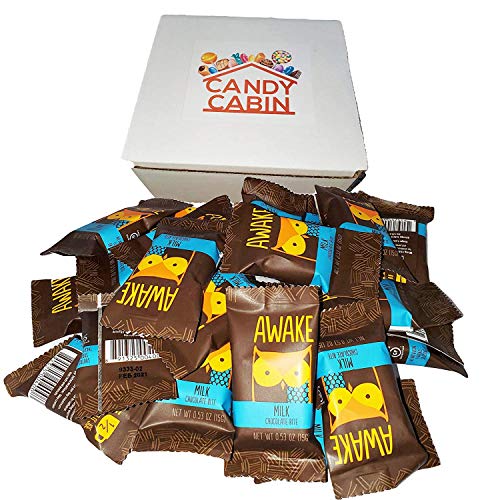 Awake Caffeinated Chocolate Energy Bites Gift Box (30 count) (Milk Chocolate) - Milk Chocolate