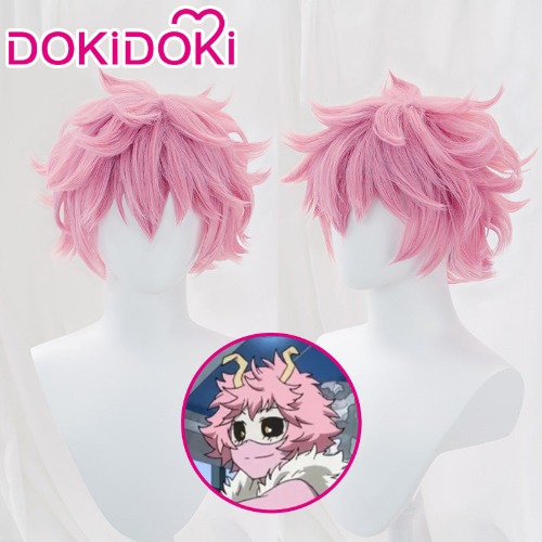 DokiDoki Anime My Hero Academia Cosplay Wig Ashido Mina  Boku No Hero Academia | PRESALE