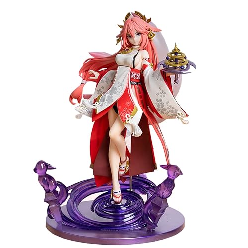 G-I Yae Miko 1/7 Figure 24CM Anime Game Lady Guuji of The Grand Narukami Shrine Toy Character PVC Gift - Multi-colored