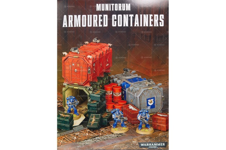 Games Workshop Warhammer 40k Munitorum Armoured Containers - 