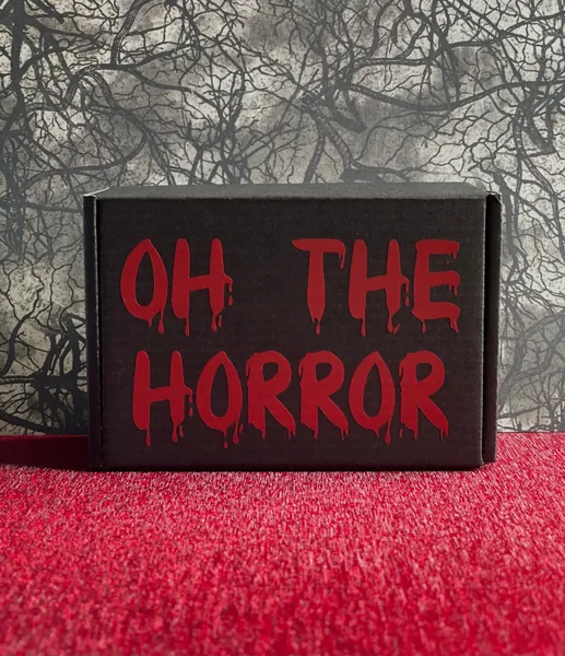 Oh The Horror Mystery Box / True Crime - Monsters - Horror Movies / Gothic Mystery Box / Customizable / Horror Mystery Box Petsonalized
