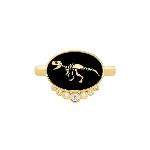 Jurassic Ring | 18K Gold Plated / 6