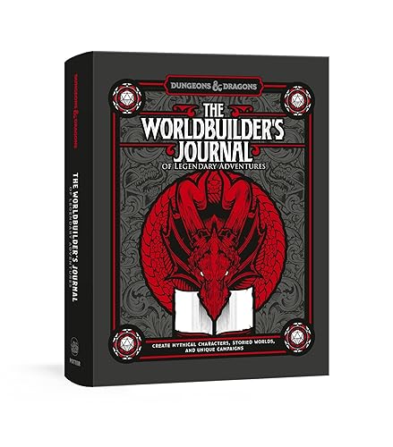 The Worldbuilder's Journal to Legendary Adventures: Create Mythical Characters, Storied Worlds, and Unique Campaigns (Dungeons & Dragons)