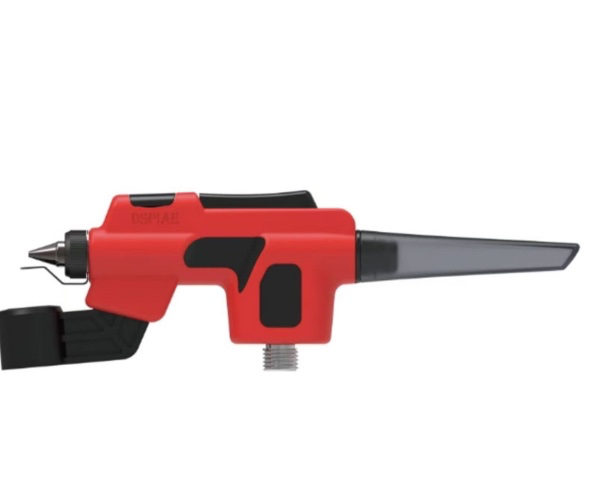 DSPIAE airbrush with paint bottles