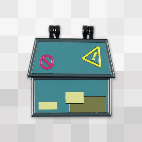 Spamton Dumpster Hinged Pin | Default Title