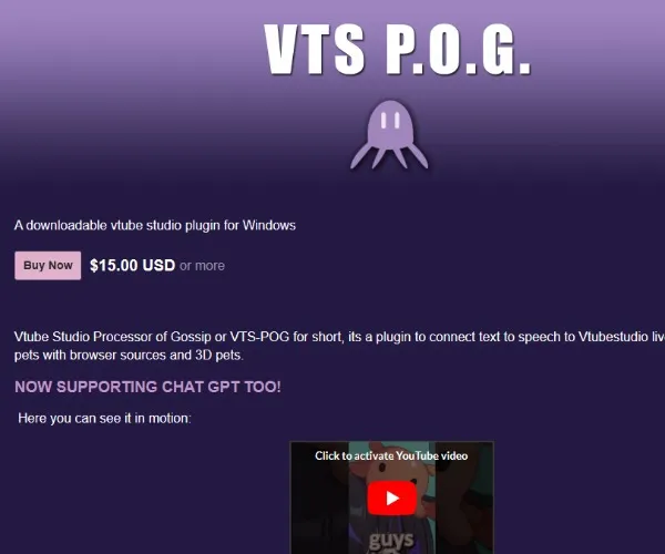 VTS P.O.G. to make Darcy talk