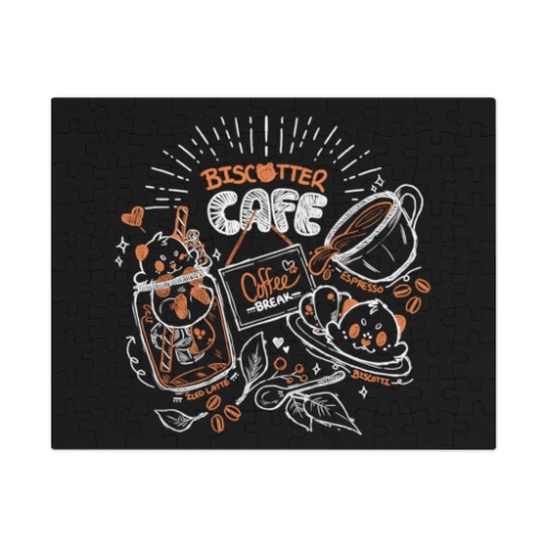 Biscotter Cafe Jigsaw Puzzle - 110-Piece - 9.6" × 8" (110 pcs)