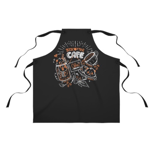 Biscotter Cafe Adult Apron - One Size