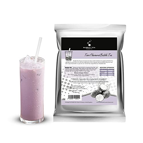 Taro Tea Powder for Bubble Tea 1000 Grams - Taro Powder Makes 33 Servings- Premium Taro Milk Tea Ingredients - Gluten Free, Lactose Free