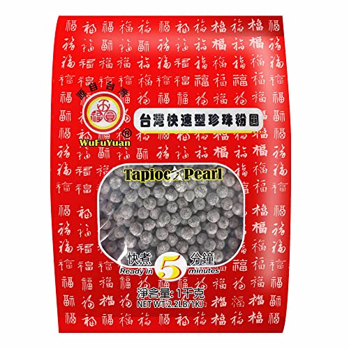 Black Tapioca Pearl for Bubble Tea 1KG (Big Pack)